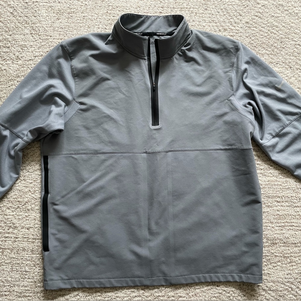 Nike Golf Performance Hybrid Quarter Zip, Men’s size XL, Grey
